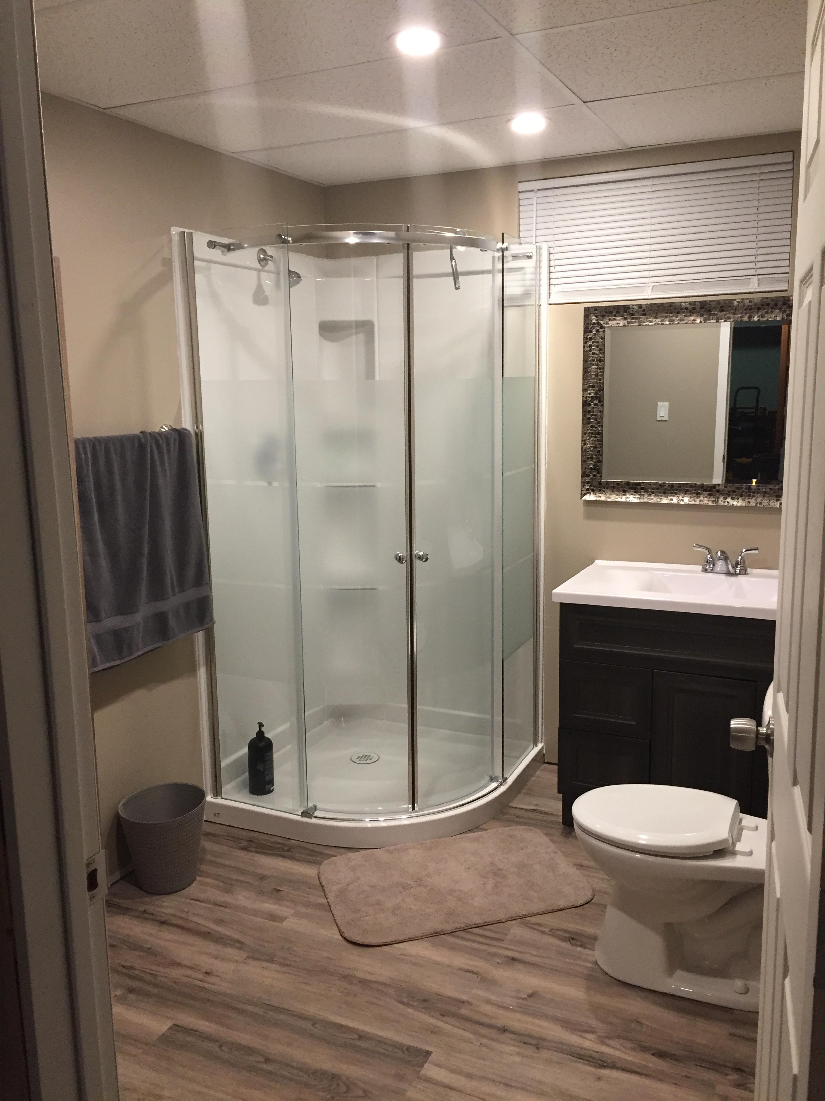 Modern Bathroom Remodel - Edmonton renovation by Money Pit Solutions