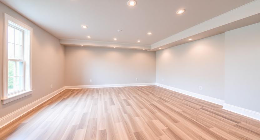 Finished basement renovation by Money Pit Solutions